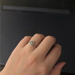 Pandora pearl rose Ring